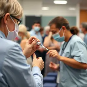 imunização contra a gripe em Prudente