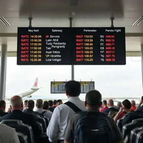 movimentação de passageiros no aeroporto de Prudente