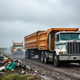 Operação recolhe 15 caminhões de materiais irregulares