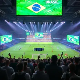 telões públicos Presidente Prudente