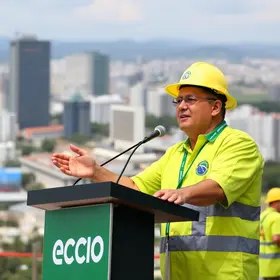 visita de Tarcísio e Flávio Bolsonaro em Prudente