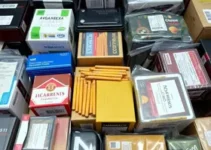 cigarros e produtos ilegais