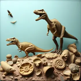fósseis de dinossauros