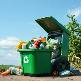 fiscalização do descarte de entulho e recicláveis