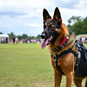 cão e policial de SP
