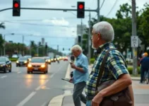 pedestres acima de 60 anos