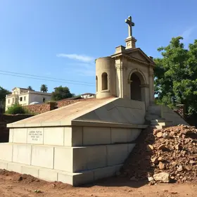 reformas em sepulturas