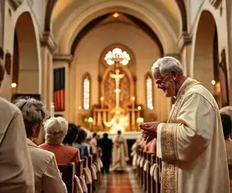 idosa batizada na Igreja Católica