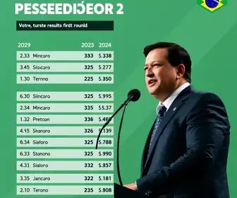 votação em Presidente Prudente